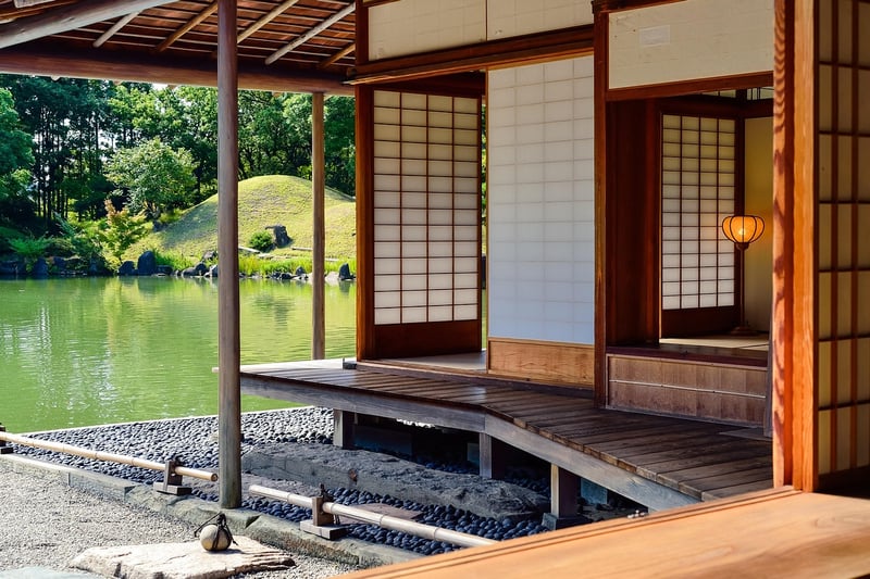 Japanese Engawa Platform